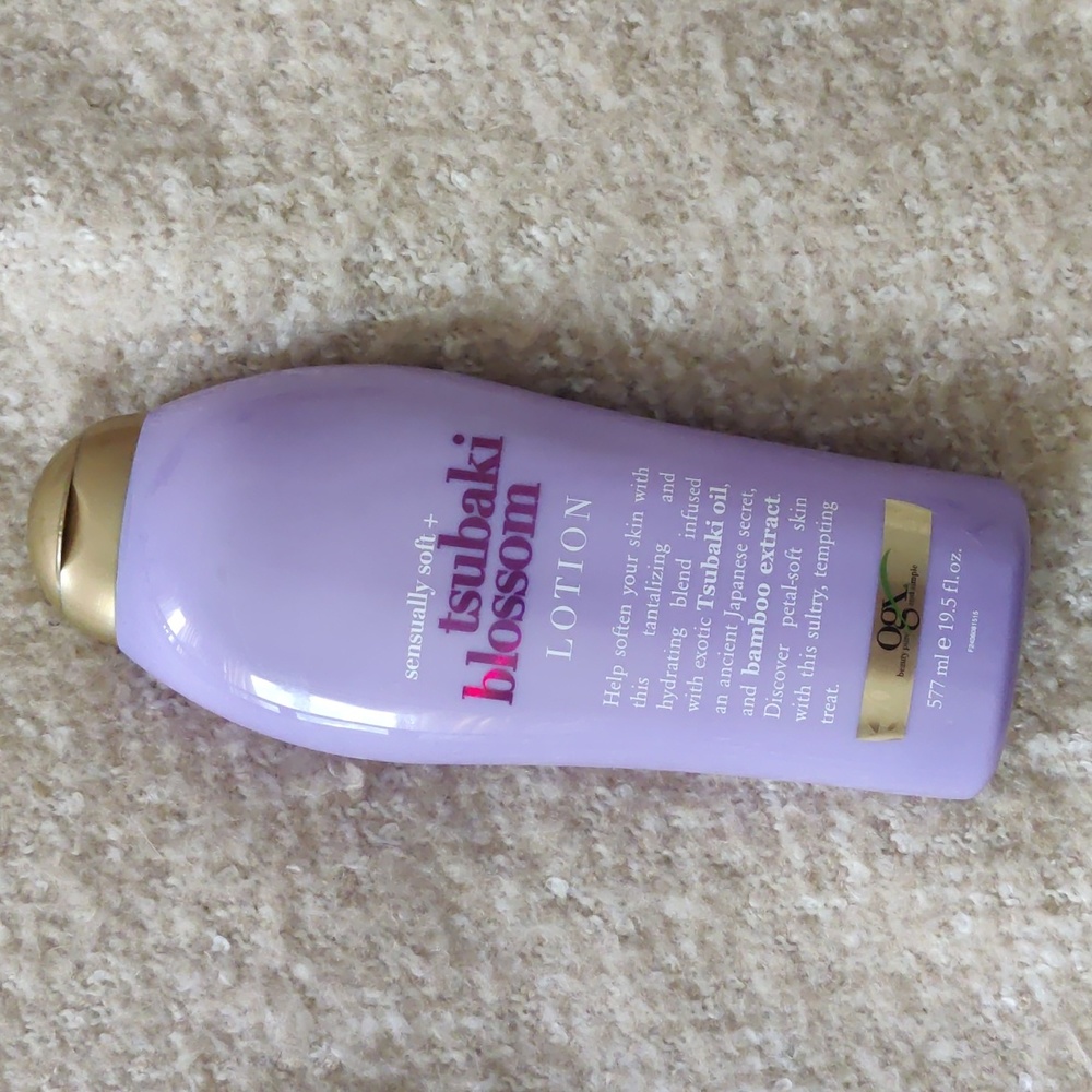 OGX Sensually Soft Tsubaki Blossom Body Lotion 19.5 Oz One Bottle